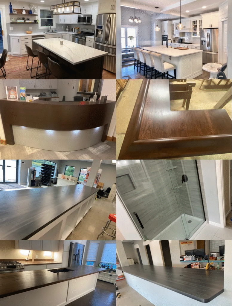 Completed Remodeling & Custom countertops projects by Mr.Countertops, Across Northeast Ohio