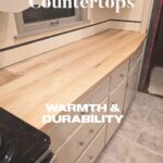 Custom Butcher Block Countertops with an espresso finish by Mr.Countertops in Medina Ohio