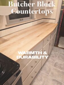 Custom Butcher Block Countertops with an espresso finish by Mr.Countertops in Medina Ohio