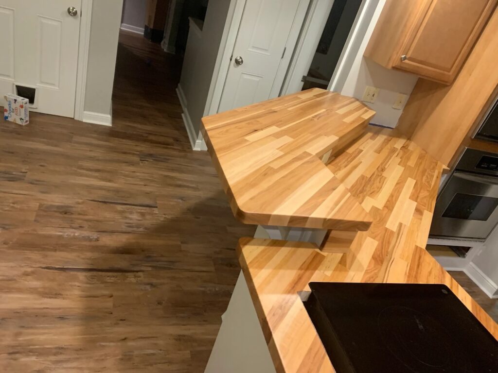 Custom Wood Island in Hudson, OH by Mr.Countertops