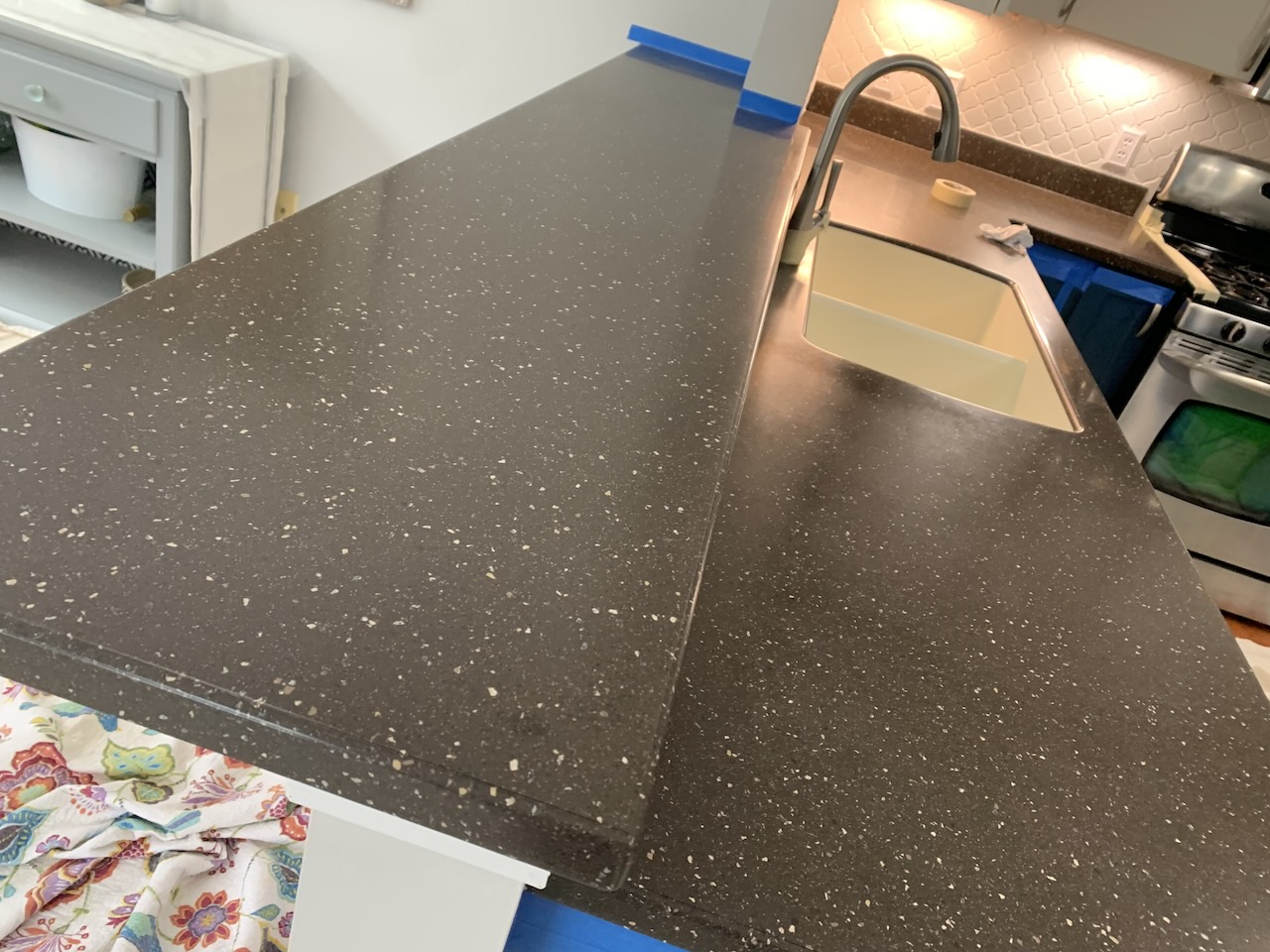 HI-MACS solid surface seam repair and seamless bonding in Medina County, OH