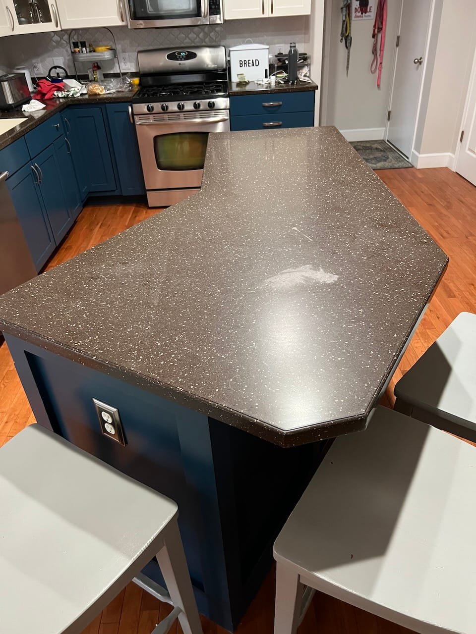 Damaged Hi-Mac Countertops in Wadsworth, OH