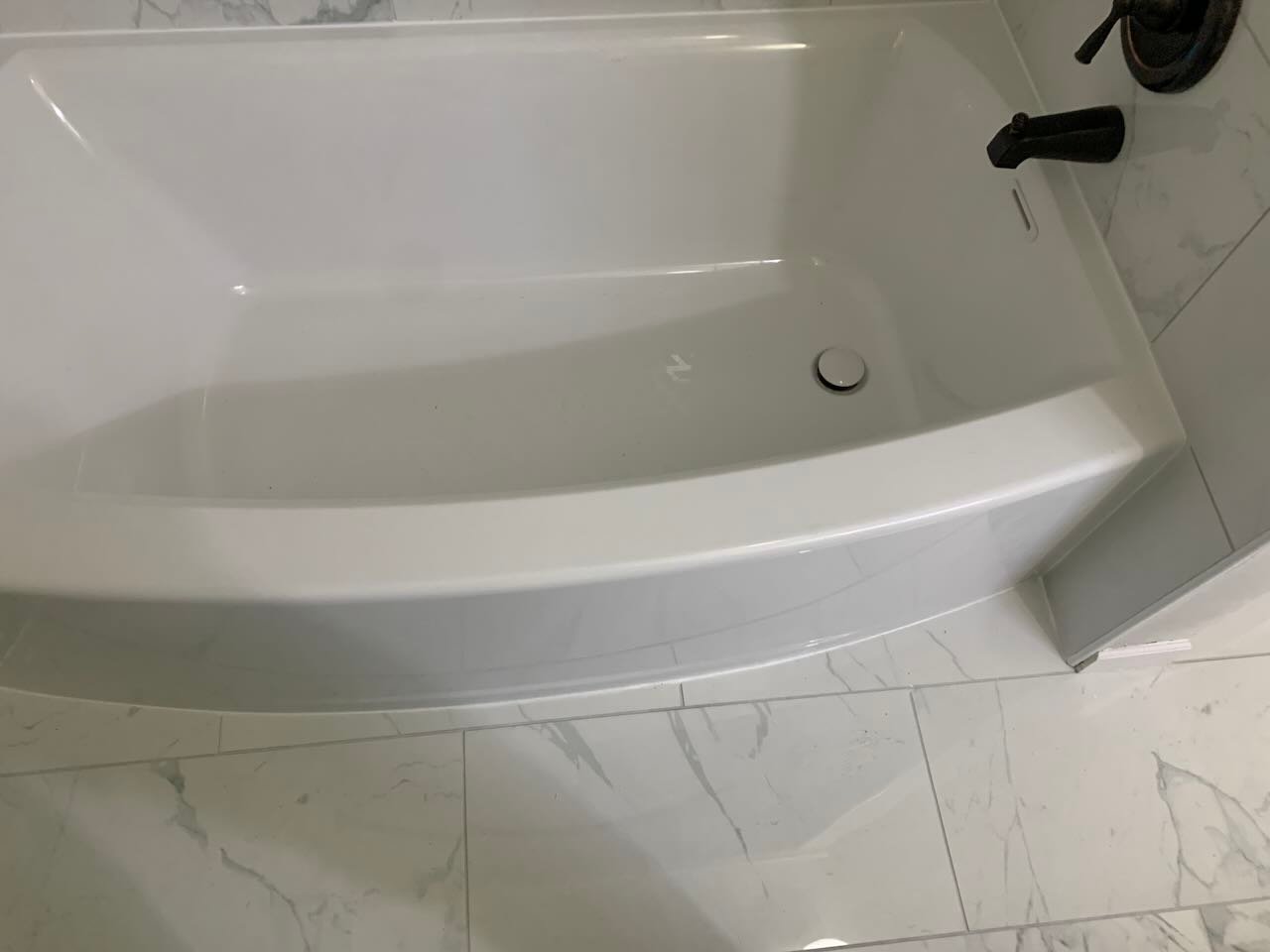 After Photo of Bathroom Modern Bathtub replacement in Medina, OH