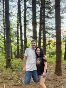 Shannon and David At Sharon Center Nature Preserve | Mr.Countertops