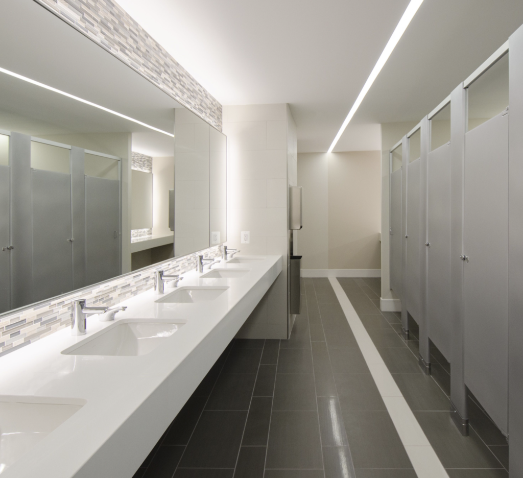 Custom Vanity Counter for A Northeast Ohio School By Mr.Countertops in Medina, OH