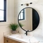 Custom Bathroom Vanity with gray and white veining in NE Ohio Bathroom | Mr.Countertops