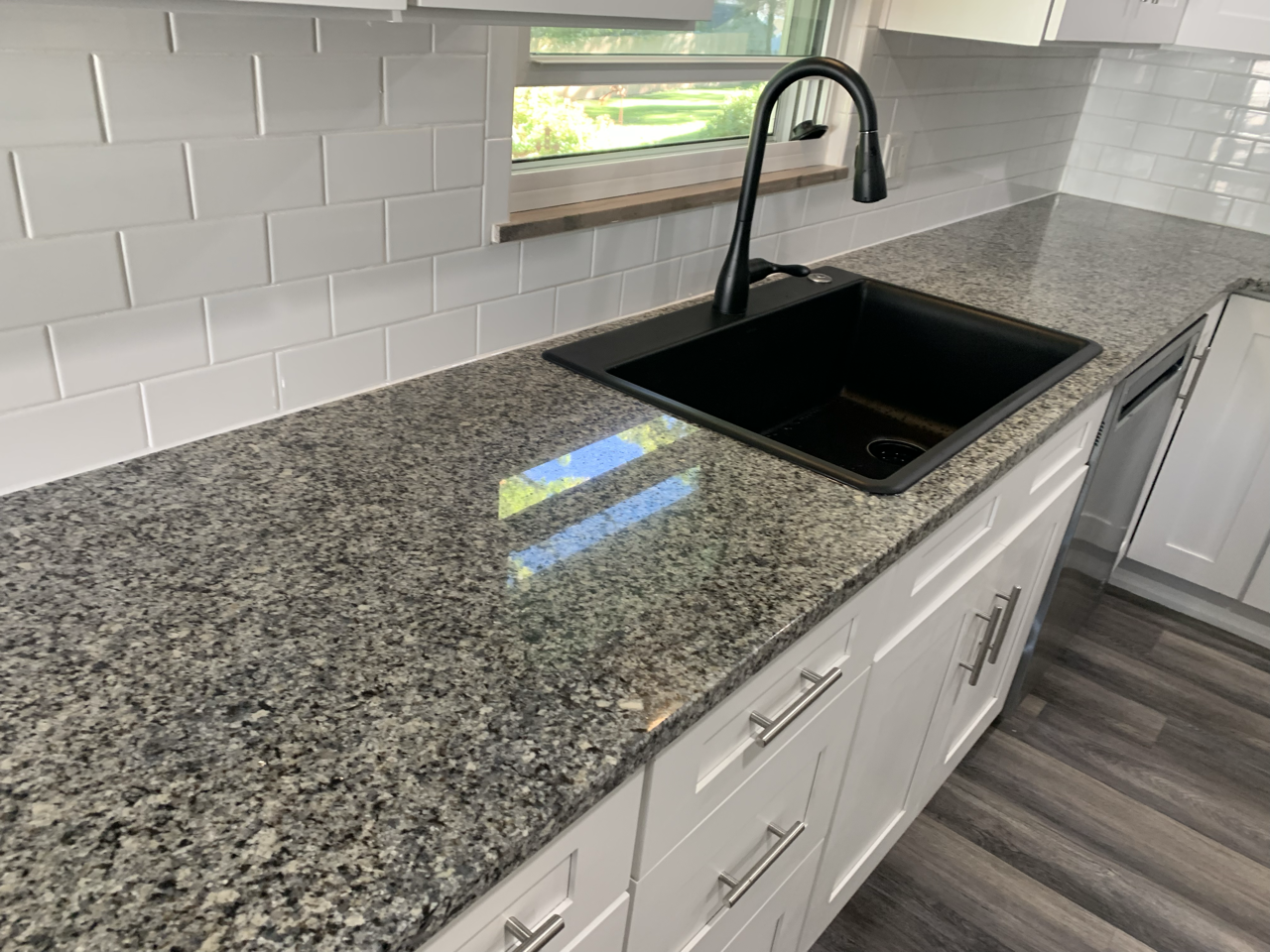 Granite crack repair and structural epoxy bonding Stark County
