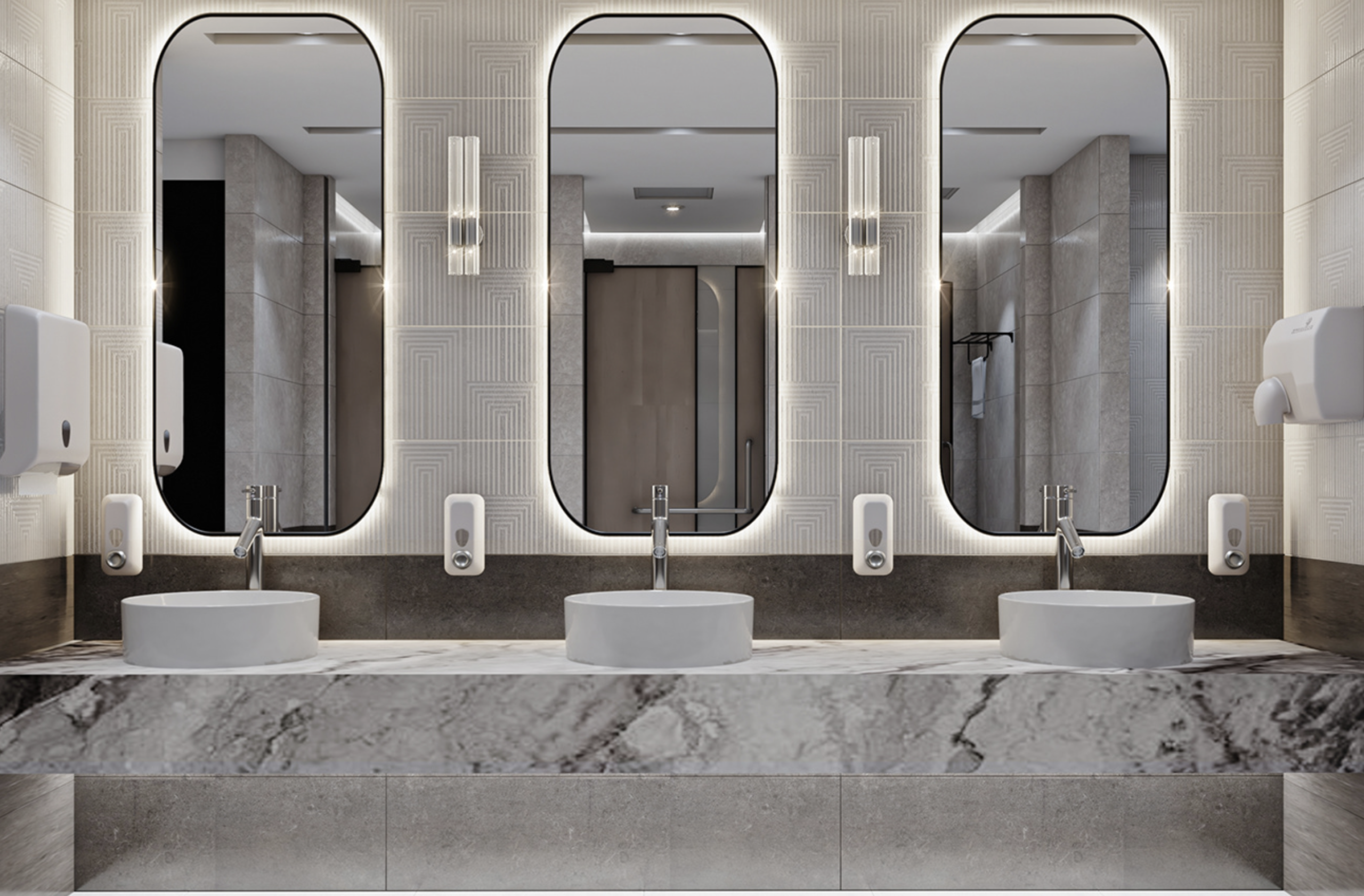 Commercial Restroom Vanities