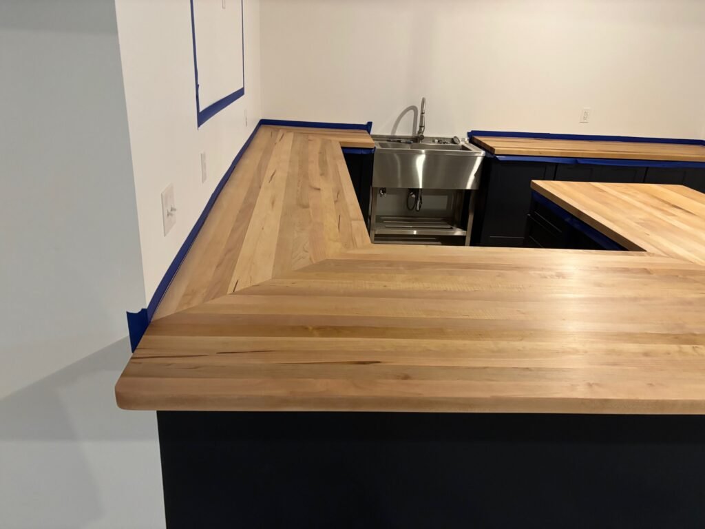 Custom Man-Cave Bar Build by Mr.Countertops in Independence Ohio.