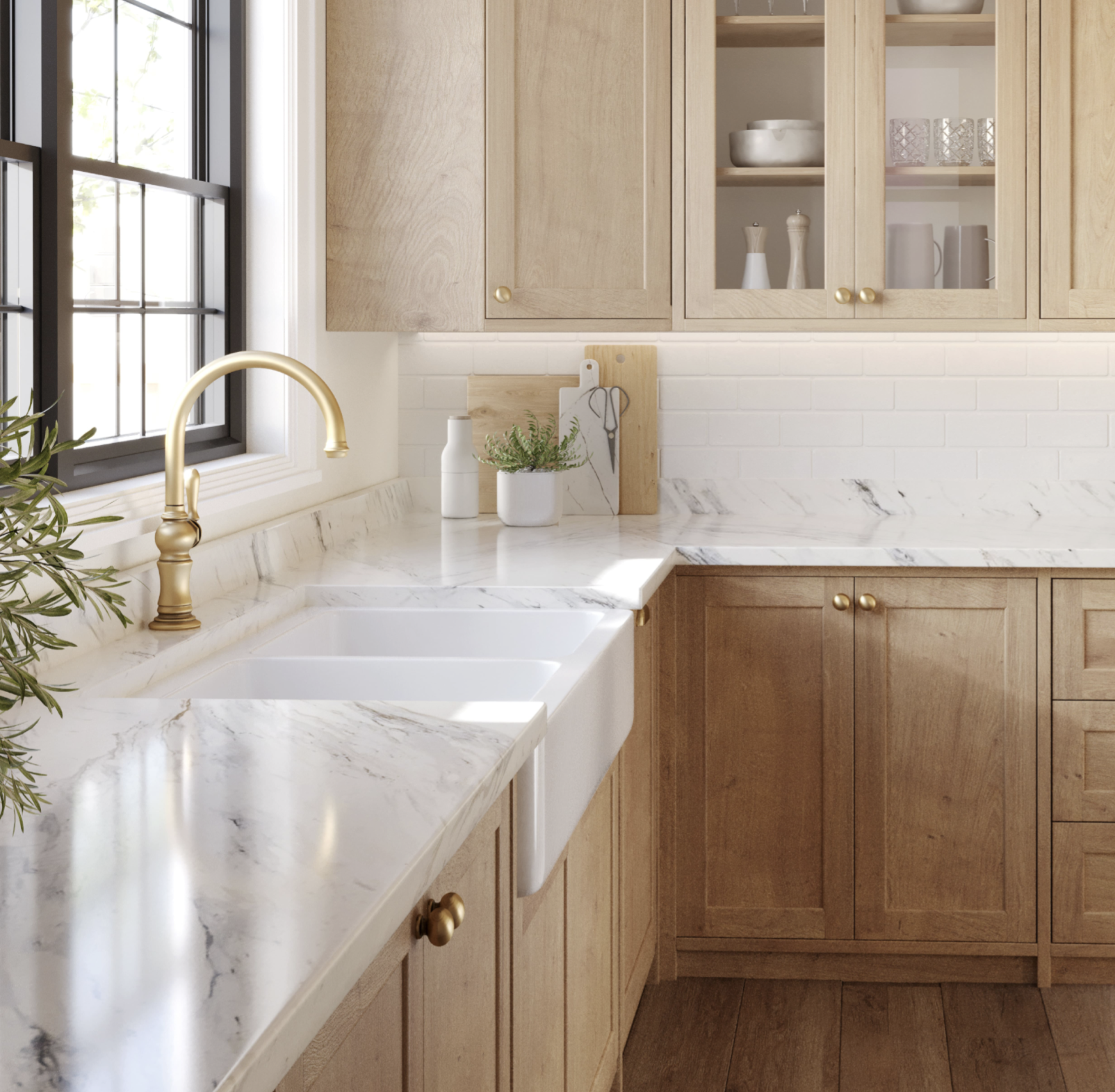 Custom Laminate Countertops in Cleveland Ohio with sink and plumbing installation by Mr.Countertops