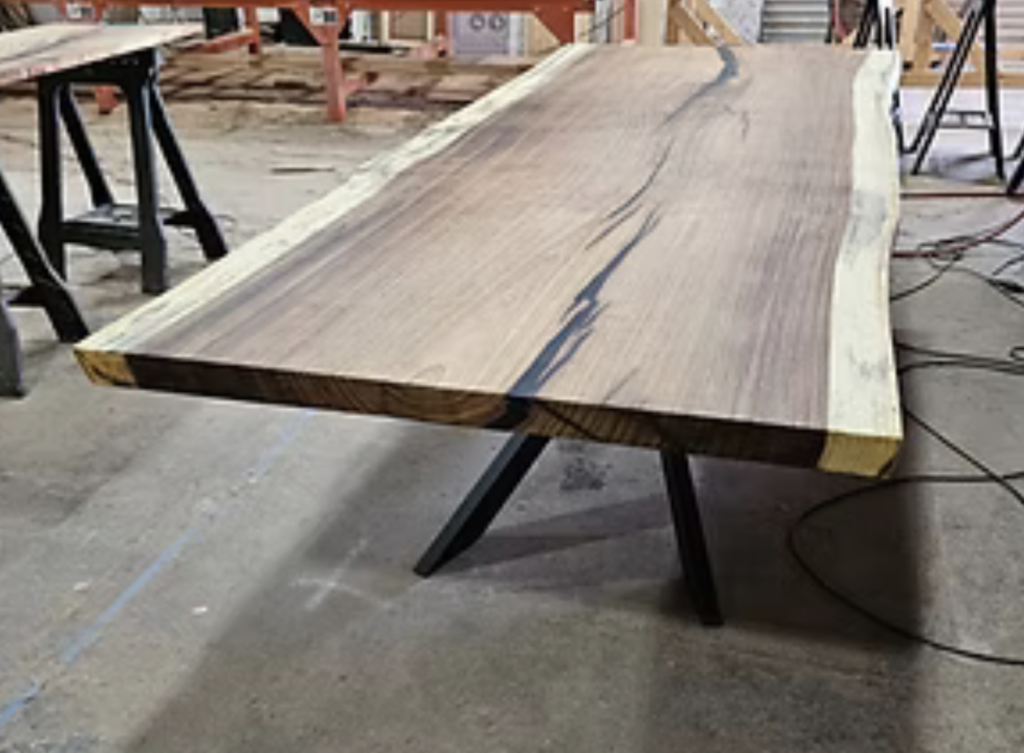 Custom Live Edge Exotic Wood Countertop at Mr.Countertops in Medina, OH