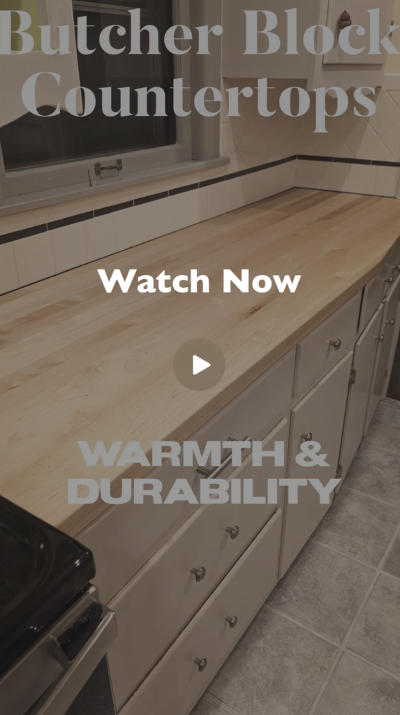 Watch One of Mr.Countertops Custom Butcher Block Wood Projects in Northeast Ohio.