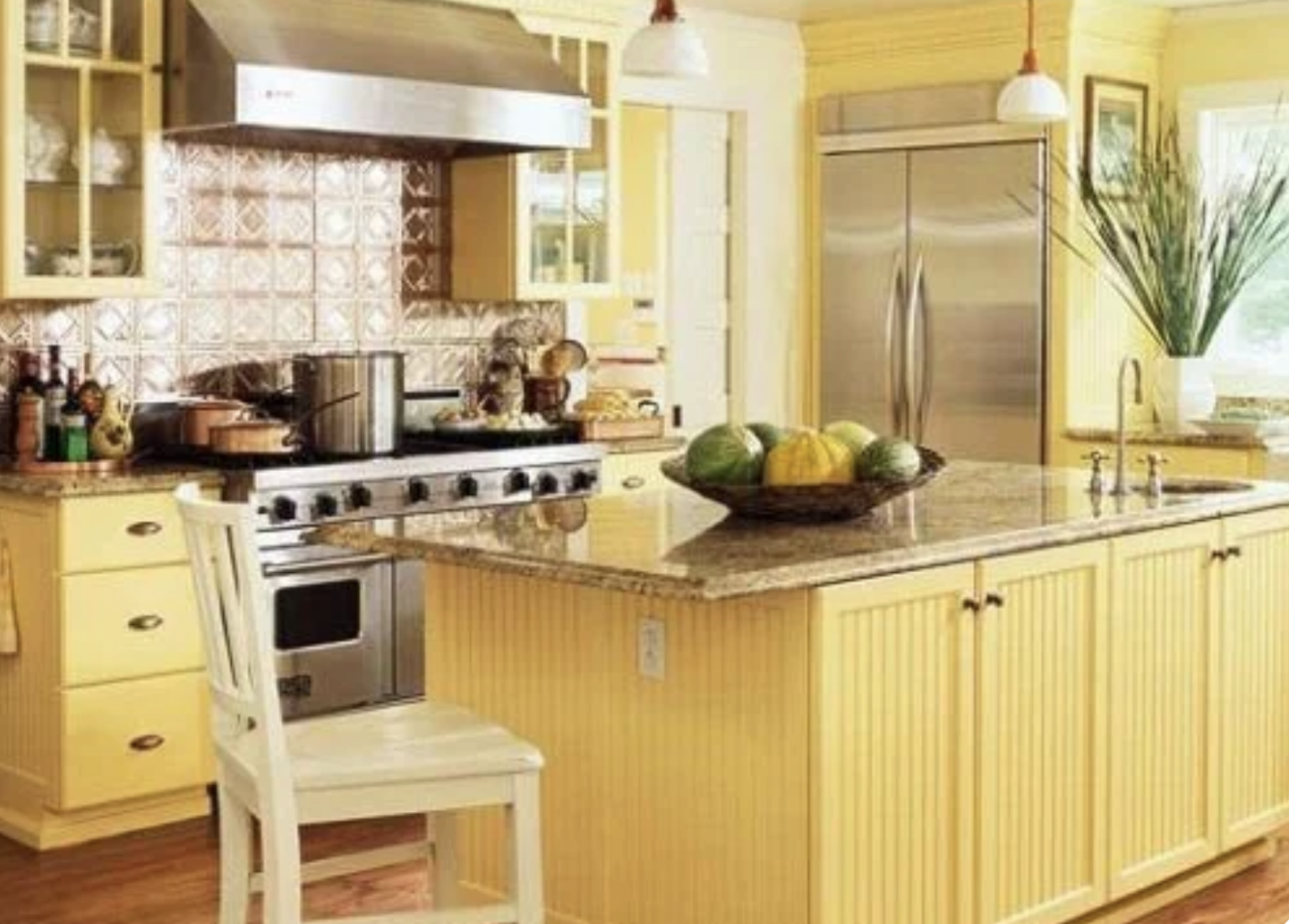 Bright Yellow Kitchen Remodel by Mr.Countertops in Northeast Ohio