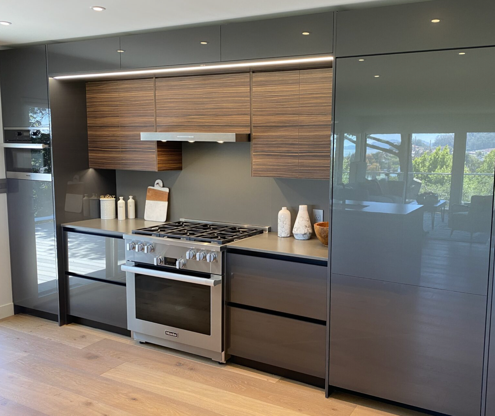 Upscale Resort with Seamless Food Prep Area By Mr.Countertops in NE Ohio