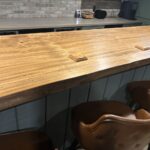 Custom Live Edge Bar By Mr.Countertops in Cleveland, OH