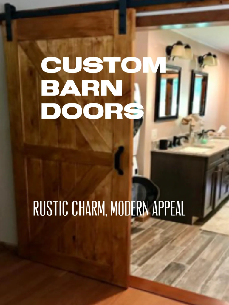 Custom Barn Doors in Medina Ohio built by hand