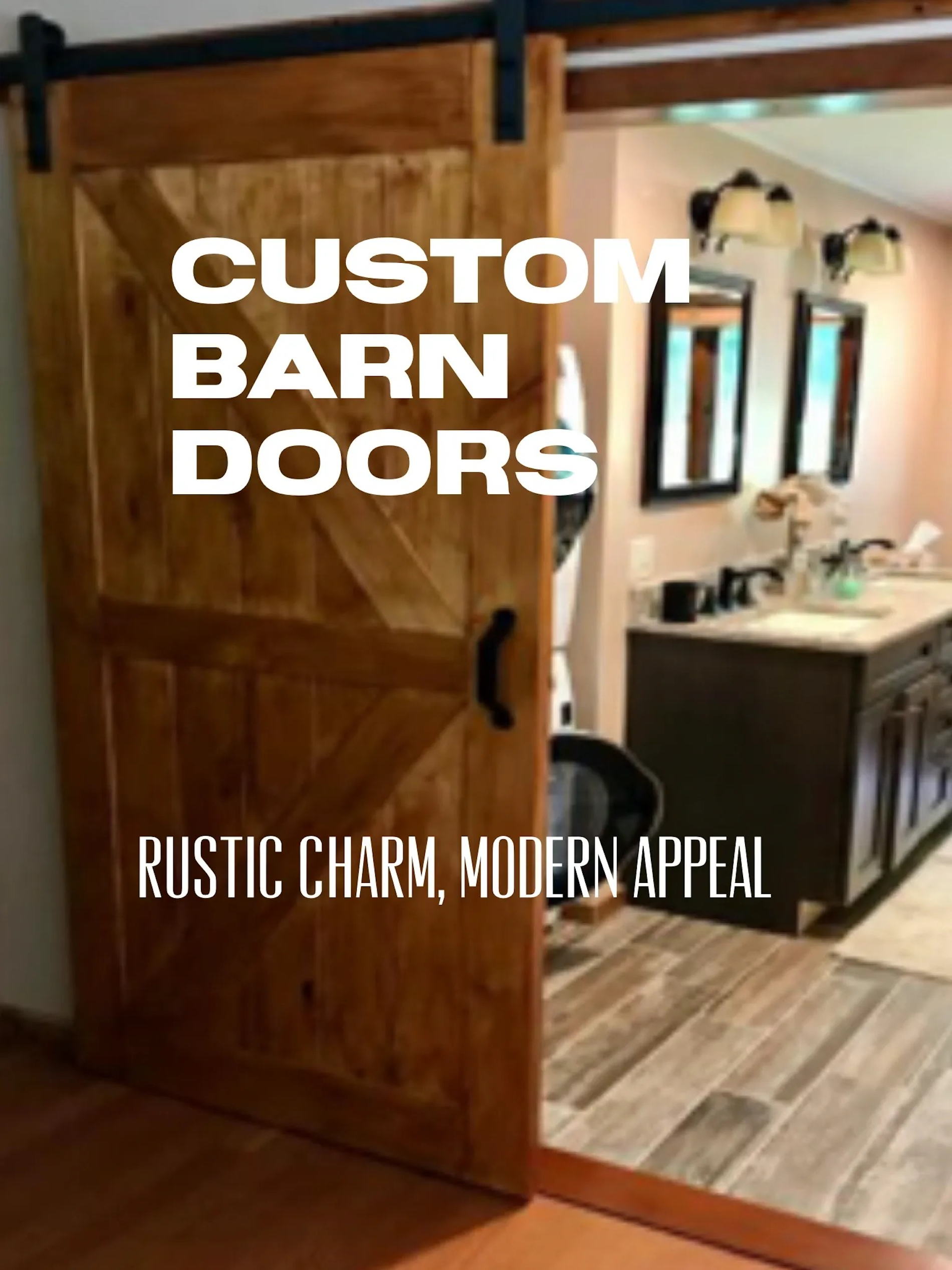 Custom Barn Doors in Medina Ohio built by hand