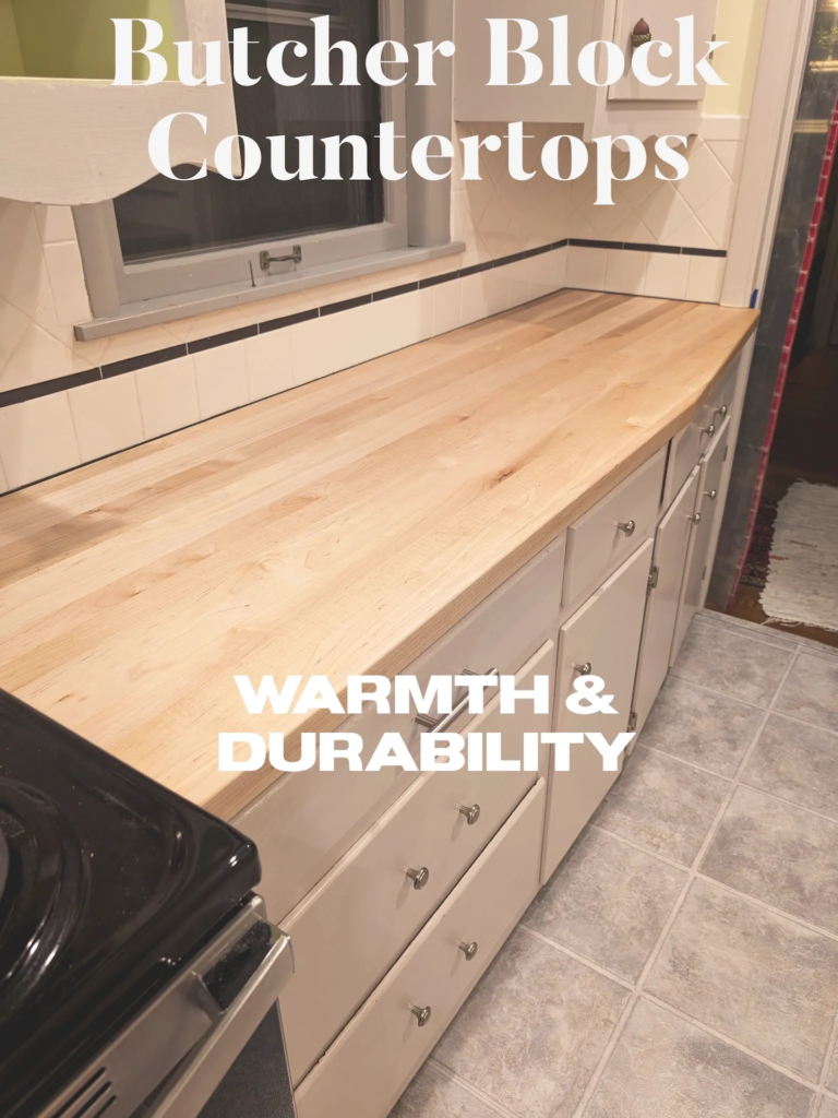 Explore our Handcrafted Butcher Block Countertops build for Home and Business Owners across Northeast OH