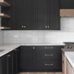 Full Kitchen Remodel with new solid surface countertops, tile backsplash and custom cabinets in Cleveland OH. | Mr.Countertops
