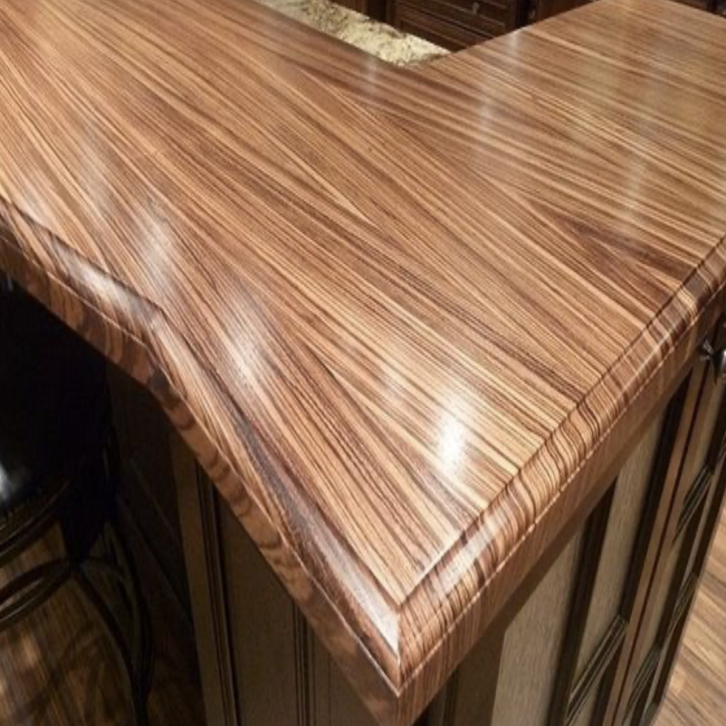 Unique Zebrawood Bar Top in NE OH
