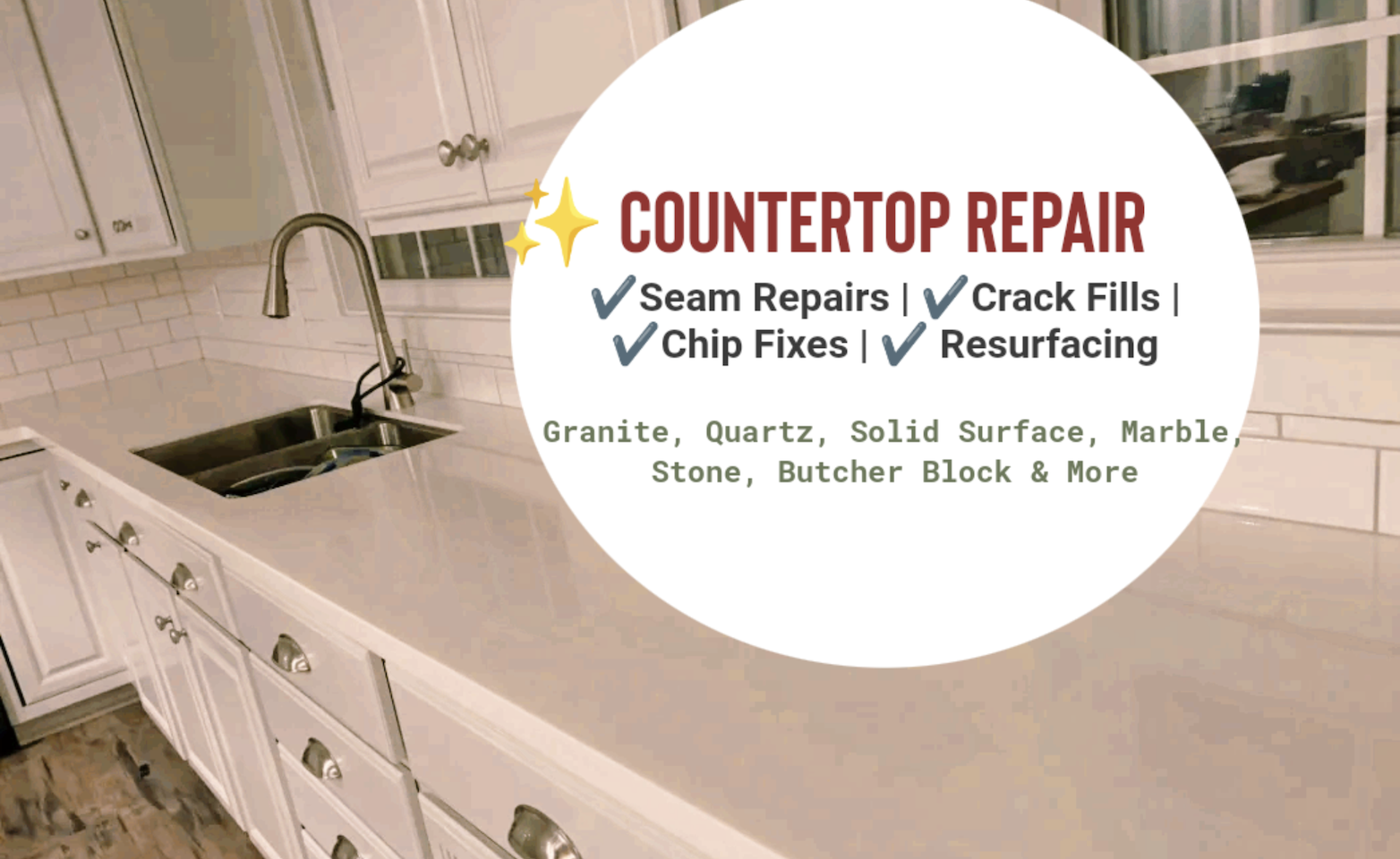 Expert countertop repair and maintenance services in Northeast OH | Mr.Countertops