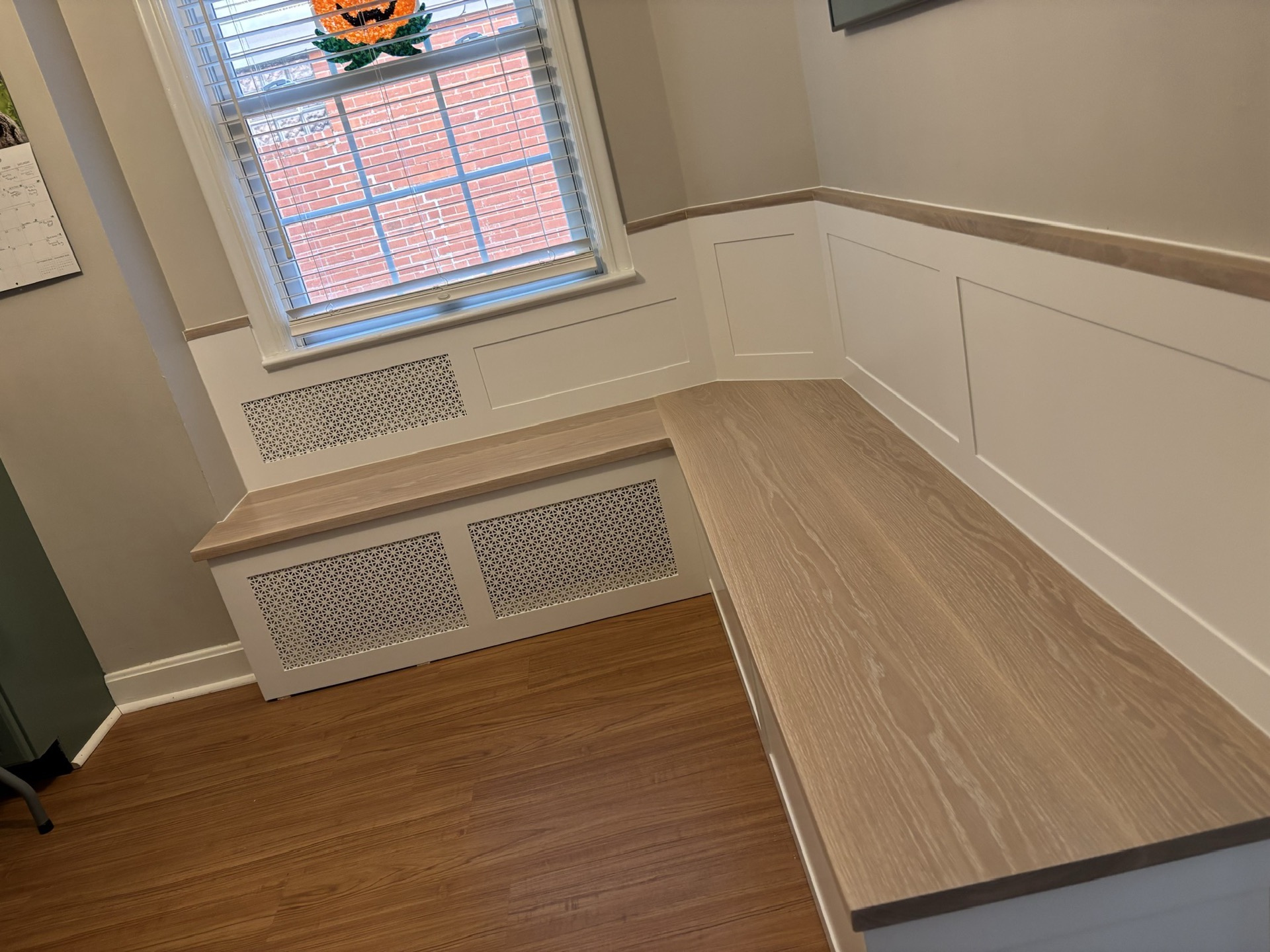 Custom Walnut Breakfast Nook handcrafted in Northeast OH